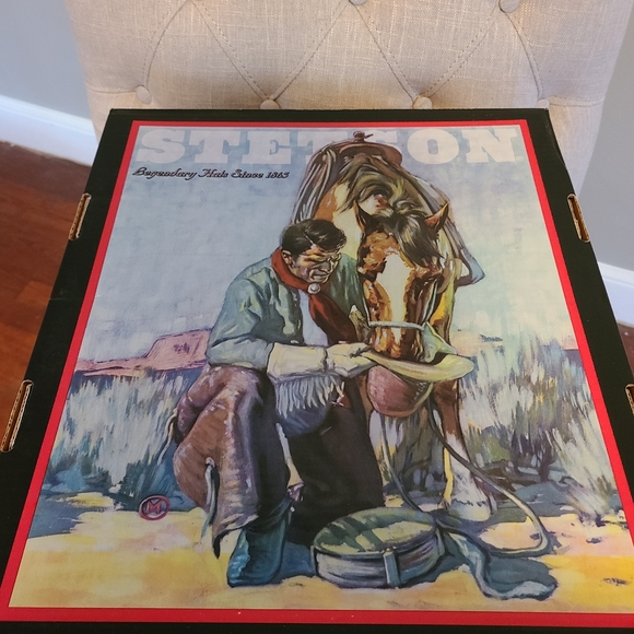 Yellow American Hat Co. Western Cowboy Hat 6 1/2 - Picture 5 of 13